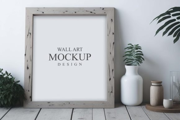 Download Modern Wood Frame Mockup - Premium Resources