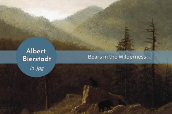 Download Bears in the Wilderness, Wall Art - Wilderness Collection