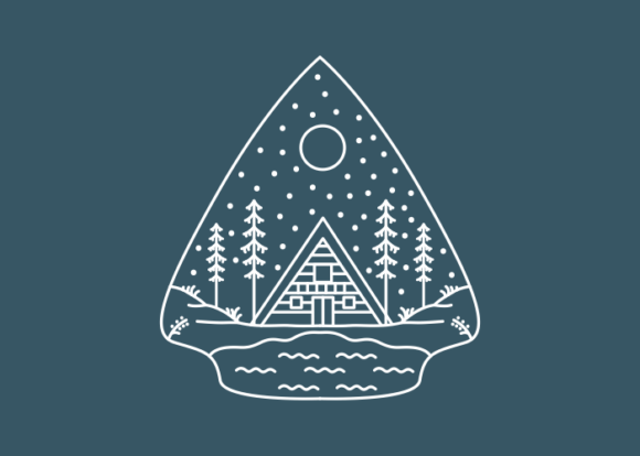 Download Wooden Cabin in the Middle of Wilderness - Wilderness Collection