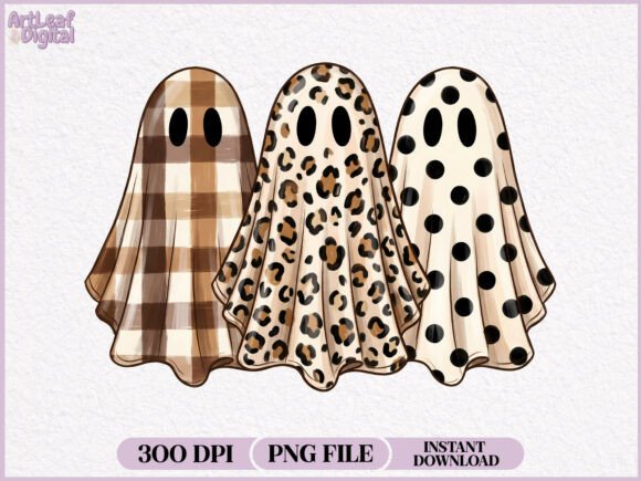 Download Preppy Ghost Halloween PNG - Ghost Collection